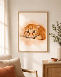 Poster encadré personnalisé - Mon Museau