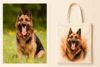 Tote bag personnalisé Mon Museau - Mon Museau